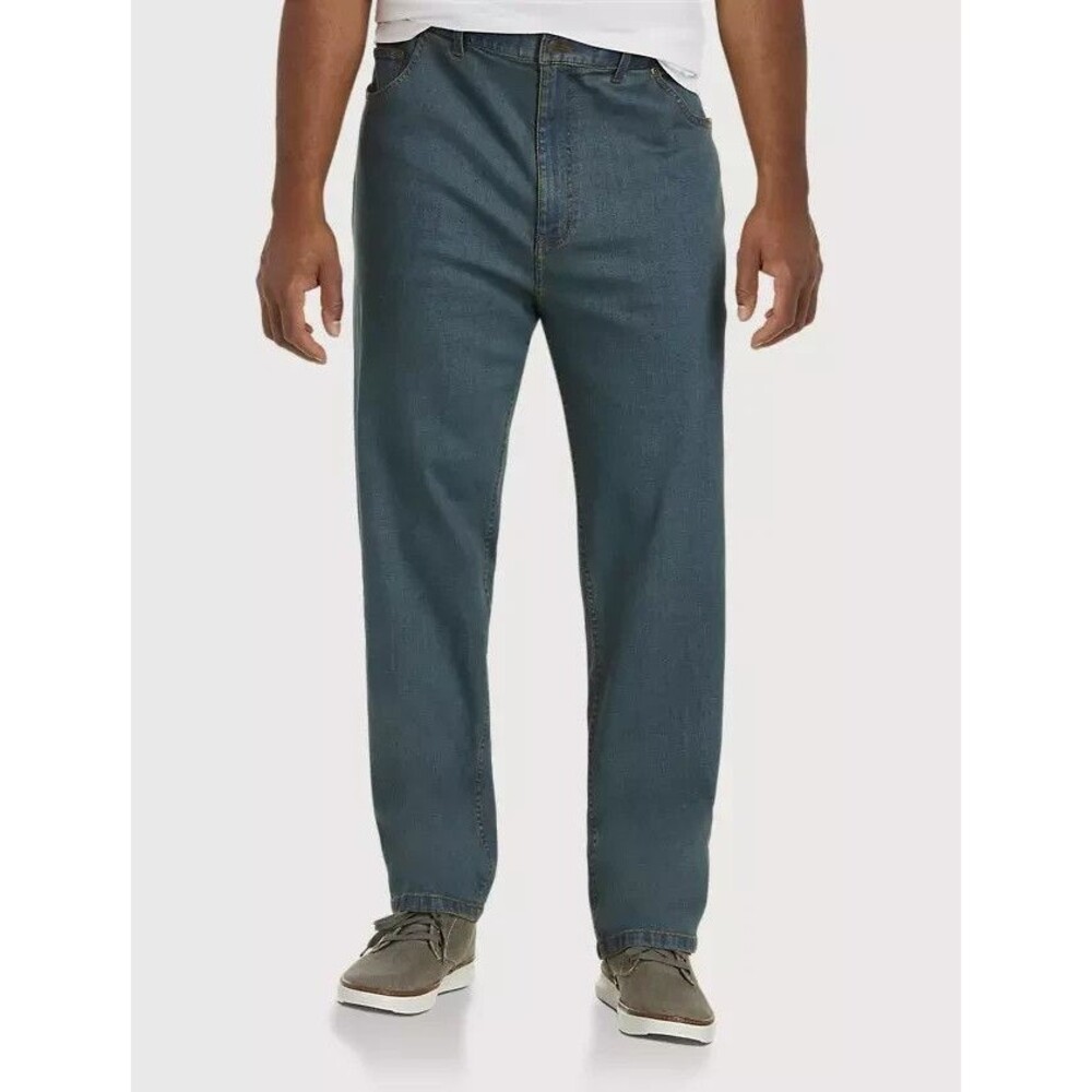 Harbor Bay by DXL Continuous Comfort Denim Jeans Size 50x28 NWT